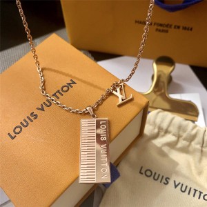 Necklace for UNISEX accessories 925 silver chain LV'S M69460 SOUND