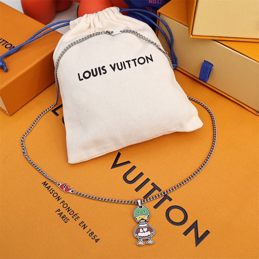 Products By Louis Vuitton: Lvxnba Strass Pendant Necklace